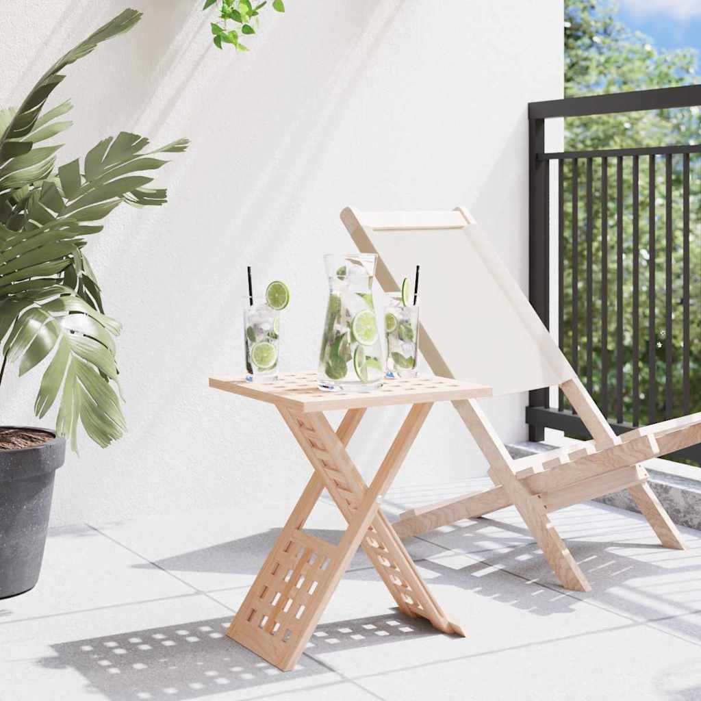 vidaXL Couchtisch Braun 33 x 33 x 40,5 cm Massivholz aus Walnuss