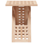 vidaXL Couchtisch Braun 33 x 33 x 40,5 cm Massivholz aus Walnuss