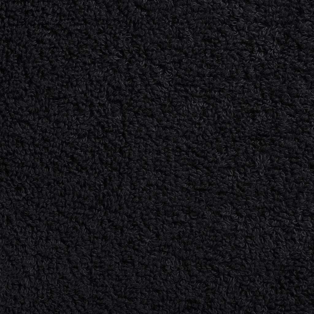 vidaXL Gästetuch SOLUND 50 pcs Schwarz 30 x 30 cm 550 gsm