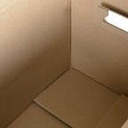 vidaXL Umzugsbox mit Speicher 20 pcs Natur 59 x 31,5 x 31,5 cm Karton