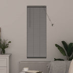 vidaXL Balkenjalousien Silber 130 x 40 cm Aluminium