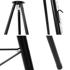 vidaXL Lagerfeuer Stativ Schwarz 92 x 92 x 151,5 cm Stahl