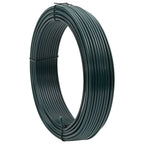 vidaXL Zaunbindedraht Grün 25 m PVC