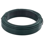 vidaXL Zaunbindedraht Grün 25 m PVC
