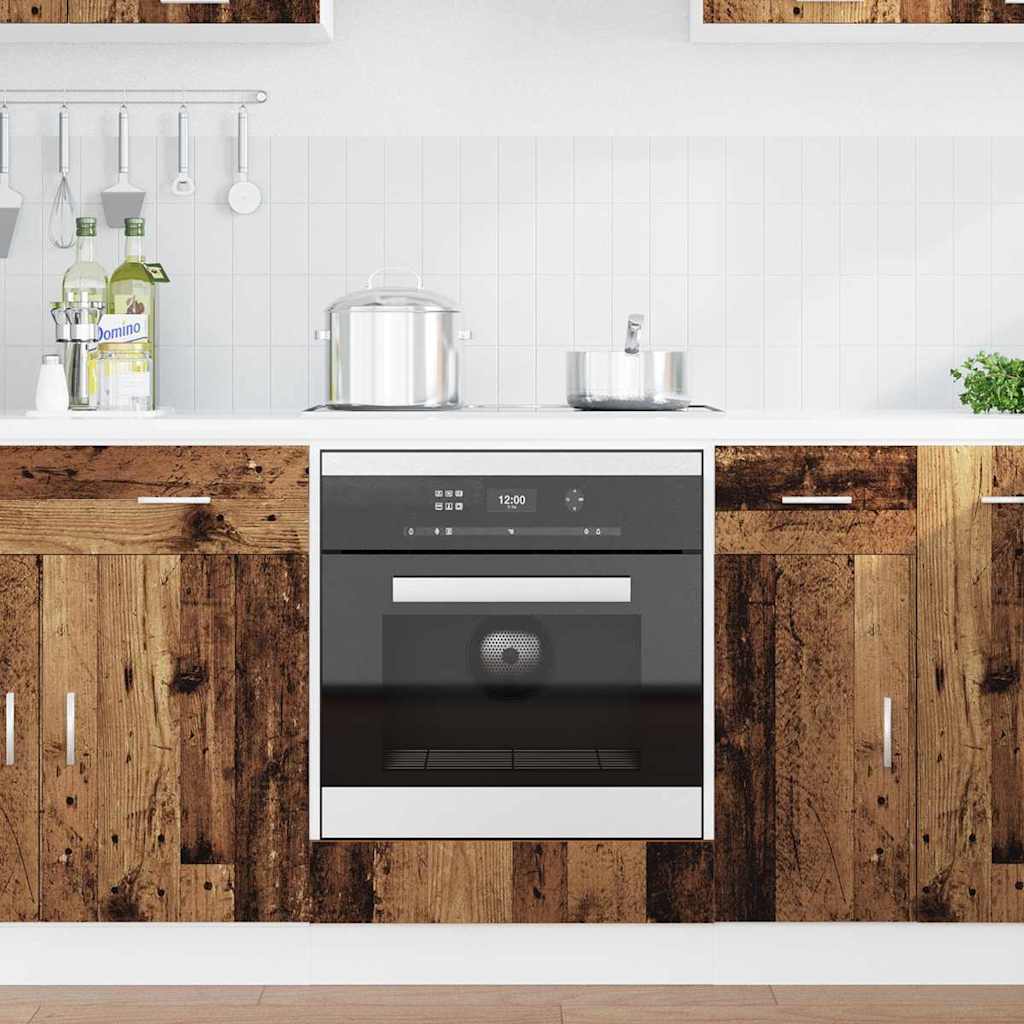 vidaXL Hängeschrank Altholz 60 x 46 x 81,5 cm Holzwerkstoff