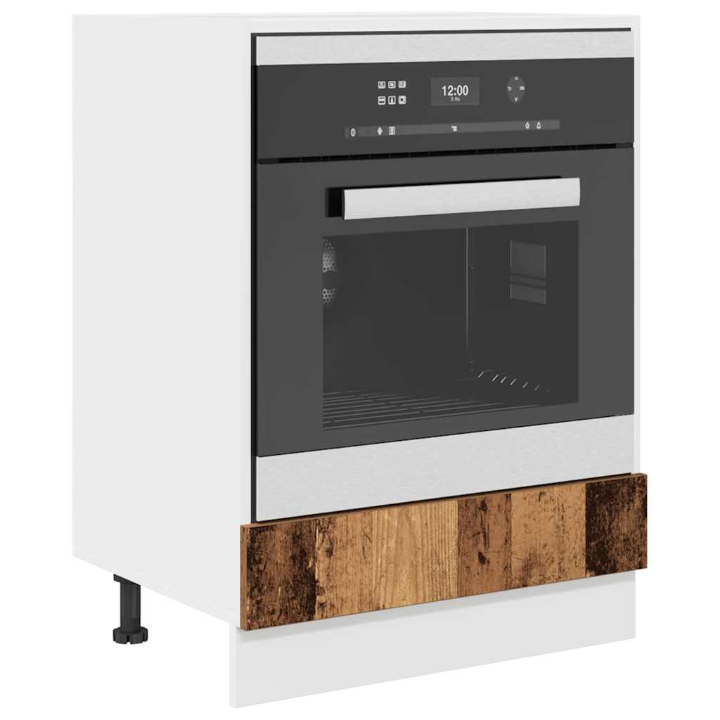 vidaXL Hängeschrank Altholz 60 x 46 x 81,5 cm Holzwerkstoff