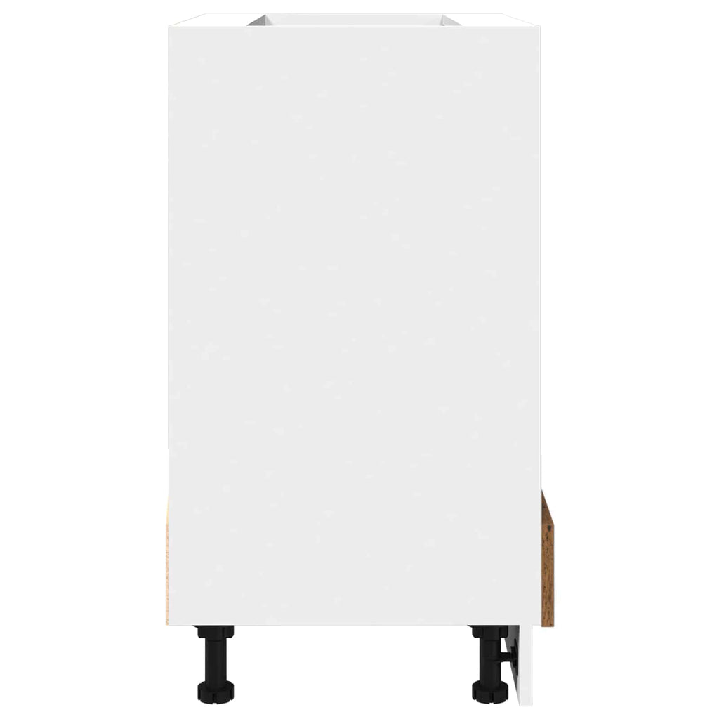 vidaXL Hängeschrank Altholz 60 x 46 x 81,5 cm Holzwerkstoff
