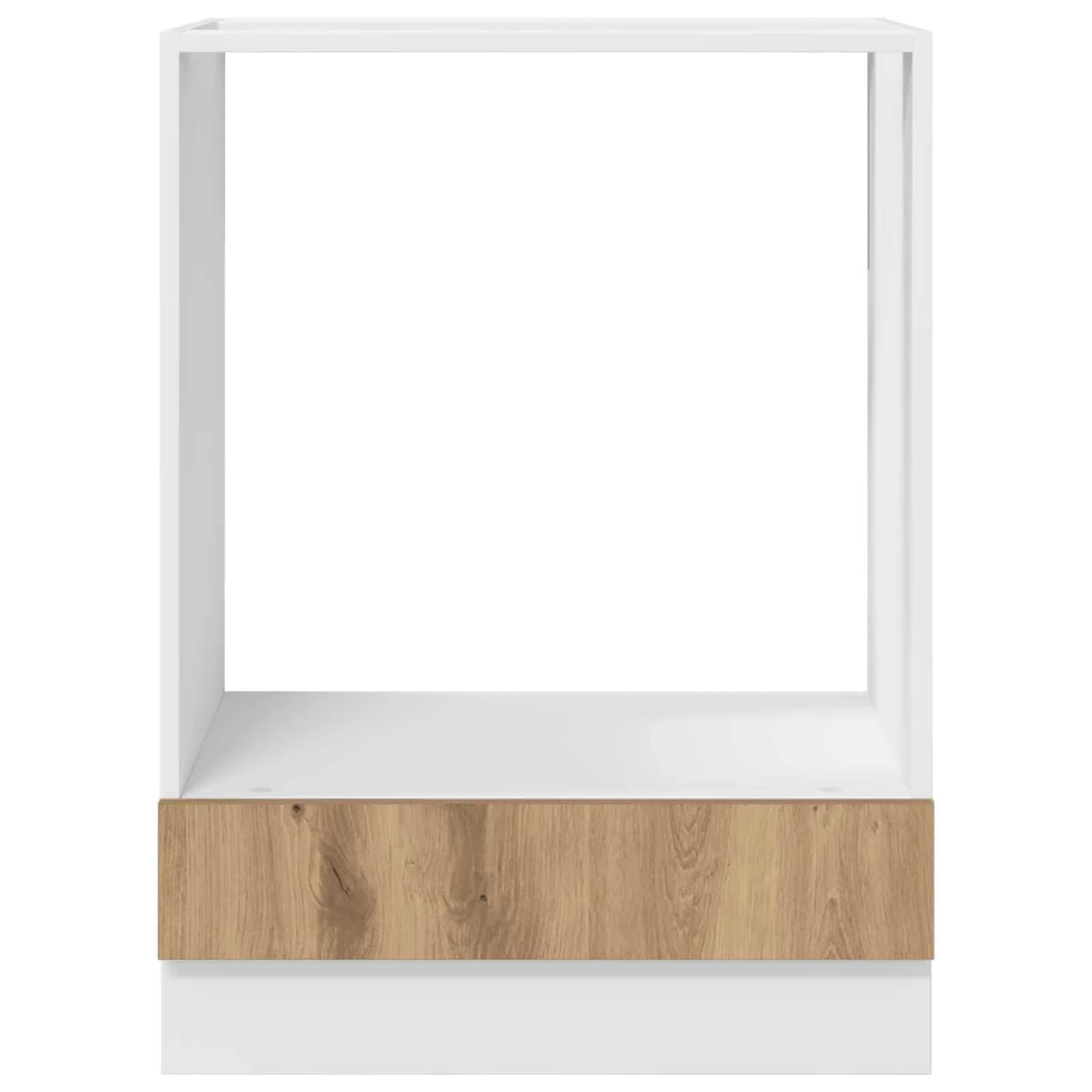 vidaXL Hängeschrank Artisan-Eiche 60 x 46 x 81,5 cm Holzwerkstoff
