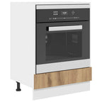 vidaXL Hängeschrank Artisan-Eiche 60 x 46 x 81,5 cm Holzwerkstoff