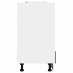 vidaXL Hängeschrank Artisan-Eiche 60 x 46 x 81,5 cm Holzwerkstoff