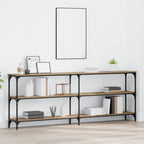 vidaXL Konsolentisch Artisan-Eiche 200 x 29 x 75 cm