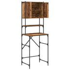 vidaXL Waschmaschinen-Schrank Altholz 68 x 48,5 x 194 cm Holzwerkstoff