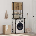 vidaXL Waschmaschinen-Schrank Artisan-Eiche 68 x 48,5 x 194 cm