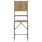 vidaXL Waschmaschinen-Schrank Artisan-Eiche 68 x 48,5 x 194 cm