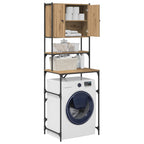 vidaXL Waschmaschinen-Schrank Artisan-Eiche 68 x 48,5 x 194 cm