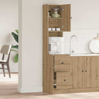 vidaXL Küchenbuffet mit Schubladen Artisan-Eiche 32 x 50 x 180 cm