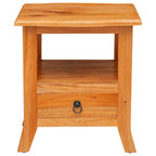 vidaXL Nachttisch Natur 40 x 40 x 45,5 cm Massives Mahagoni Holz