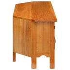 vidaXL TV-Schränk Natur 100 x 40,5 x 46 cm Massives Mahagoni Holz
