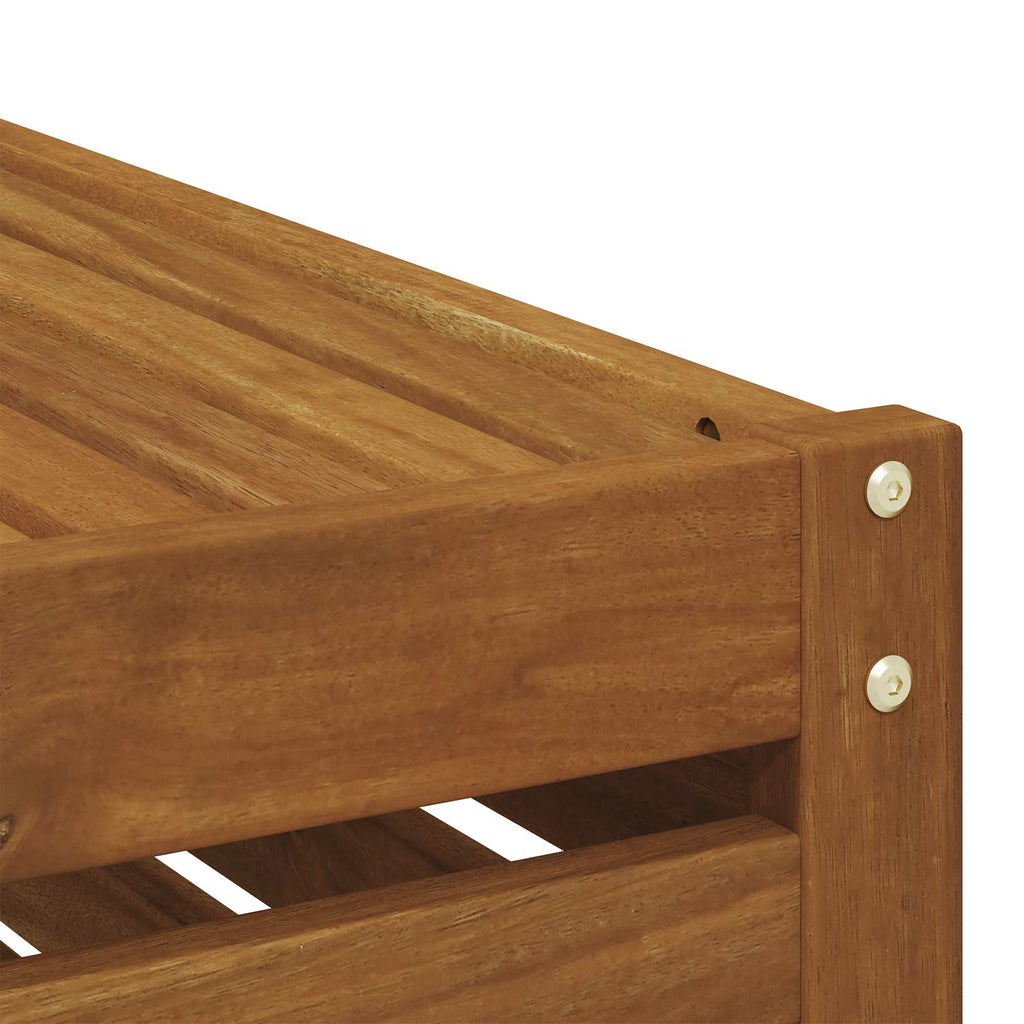 vidaXL Sofagarnituren 4 pcs Natur Massivholz Akazie