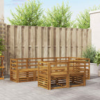 vidaXL Ecksofa Set 7 pcs Natur