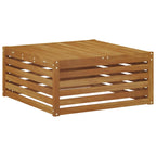 vidaXL Outdoor-Sofagarnitur mit Kissen 6 pcs Natürlich und Hellgrau