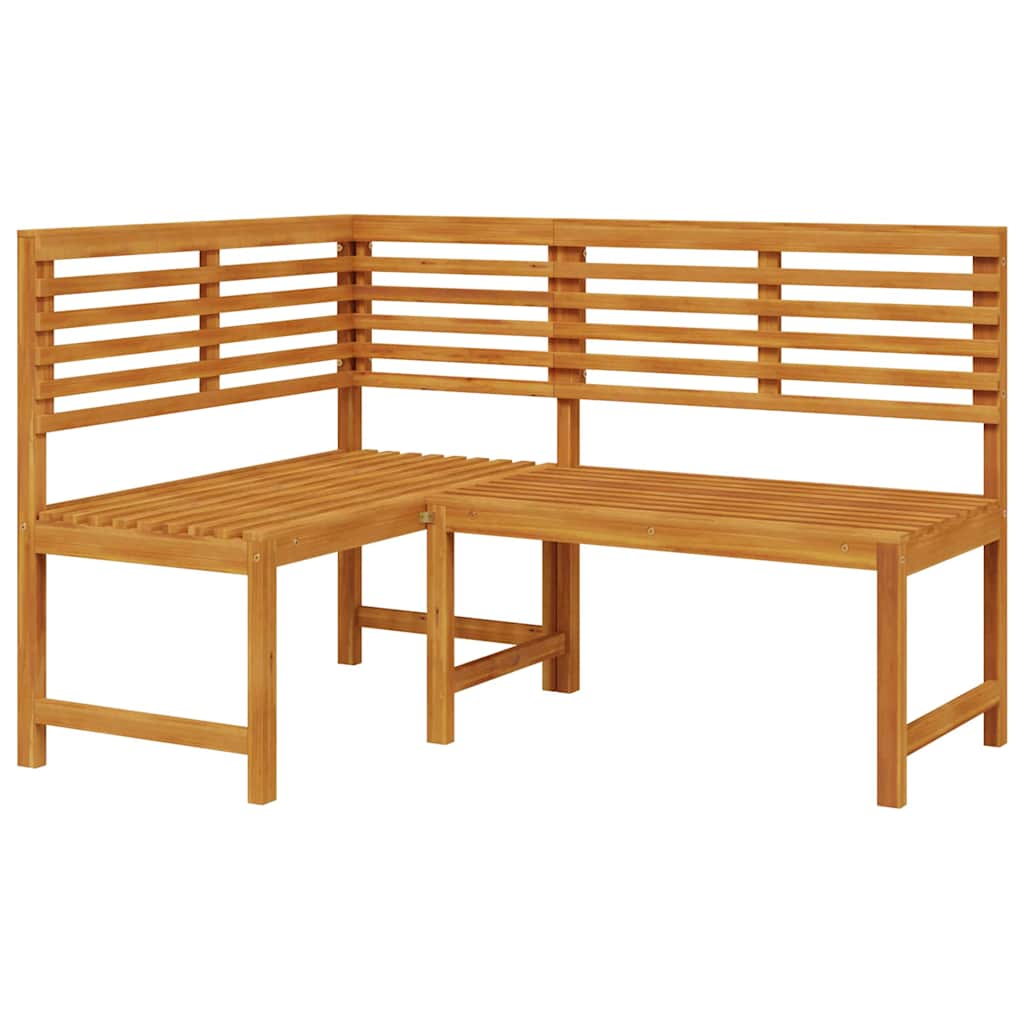 vidaXL Gartenbänke Set 4 pcs Braun Massivholz Akazie