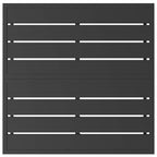 vidaXL Gartenmöbel Schwarz 70 x 70 x 32 cm Metall