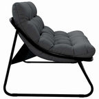vidaXL gartenmöbel Schwarz 110 x 81 x 71 cm Pulverbeschichteter Stahl