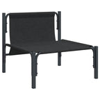 vidaXL Gartenmöbel mit Kissen Anthrazit 80 x 80 x 71 cm Stahl