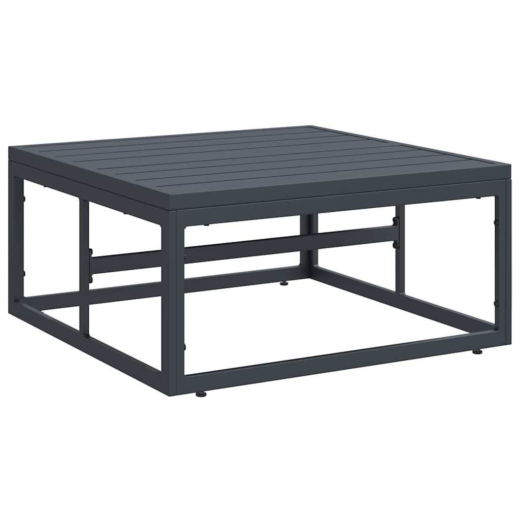 vidaXL Gartenmöbel Anthrazit 70 x 70,5 x 32 cm Stahl