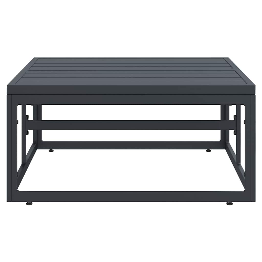 vidaXL Gartenmöbel Anthrazit 70 x 70,5 x 32 cm Stahl