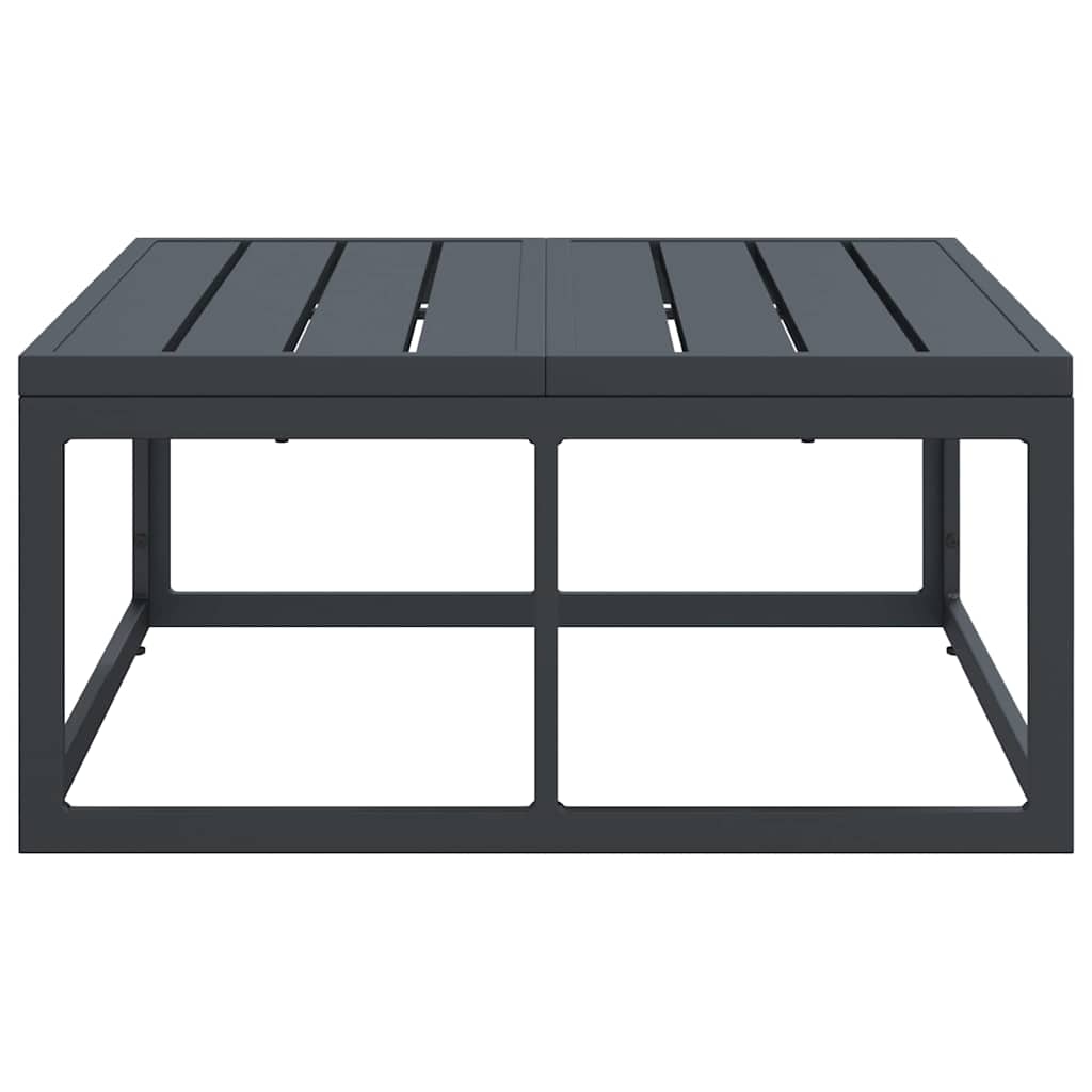 vidaXL Gartenmöbel Anthrazit 70 x 70,5 x 32 cm Stahl