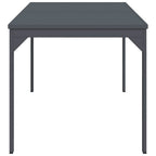 vidaXL Terrassentisch Anthrazit 180 x 80 x 74 cm