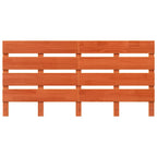 vidaXL Kopfteil Braun 140,5 x 3 x 80 cm Massives Kiefernholz