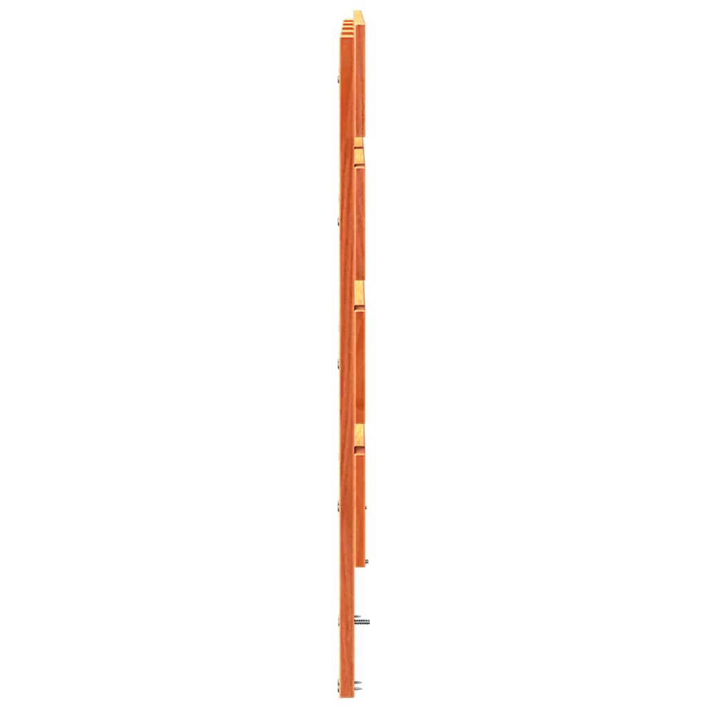 vidaXL Kopfteil Braun 140,5 x 3 x 80 cm Massives Kiefernholz