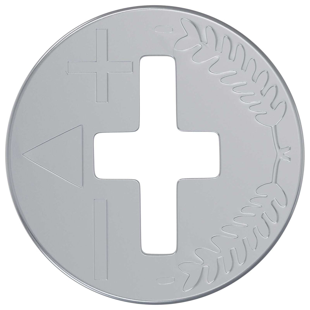 vidaXL Zapfenschloss-Muttern 12 pcs Silber 12 x 10 mm Metall