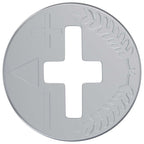 vidaXL Zapfenschloss-Muttern 12 pcs Silber 12 x 10 mm Metall