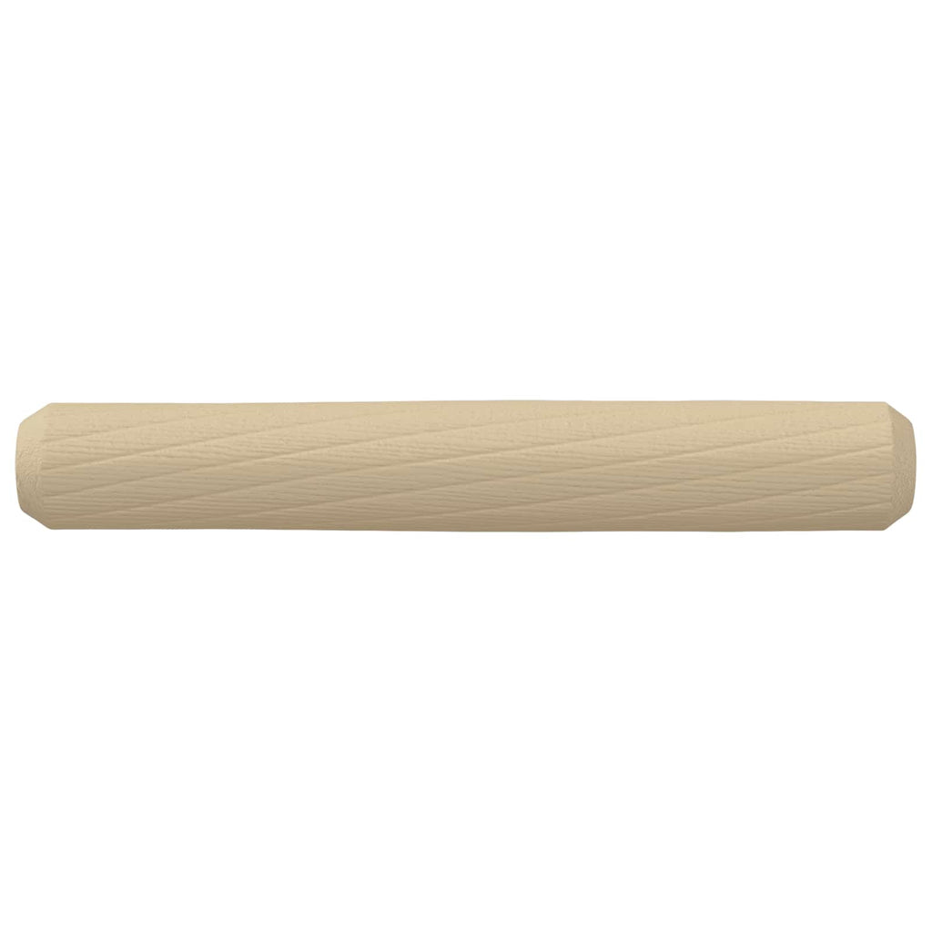 vidaXL Holzdübel 12000 pcs Braun Massivholz