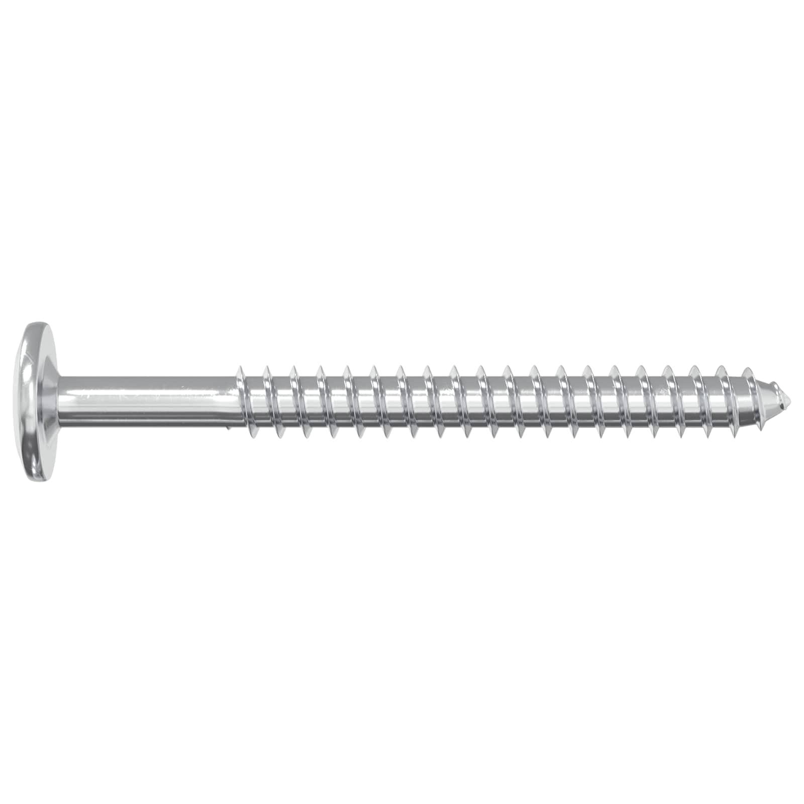 vidaXL Holzschrauben 1350 pcs Silber Stahl