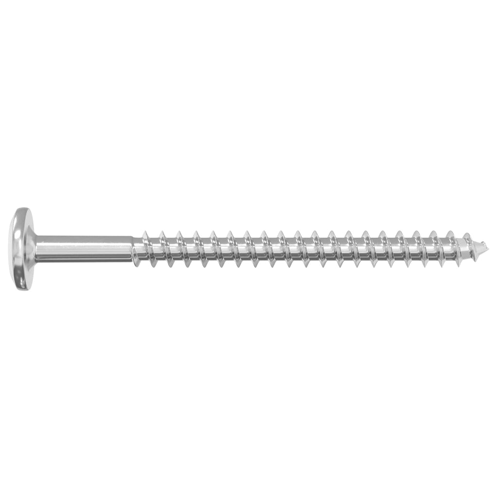 vidaXL Holzschrauben 1900 pcs Silber Stahl