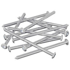 vidaXL Möbel-Schrauben 1000 pcs Silber Stahl