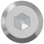 vidaXL Schraube 12 pcs Silber M6 x 50 mm Stahl