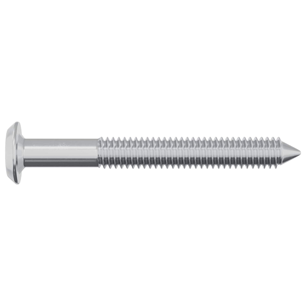 vidaXL Schraube 12 pcs Silber M6 x 50 mm Stahl