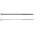 vidaXL Schraube 800 pcs Silber M6 x 120 mm Stahl