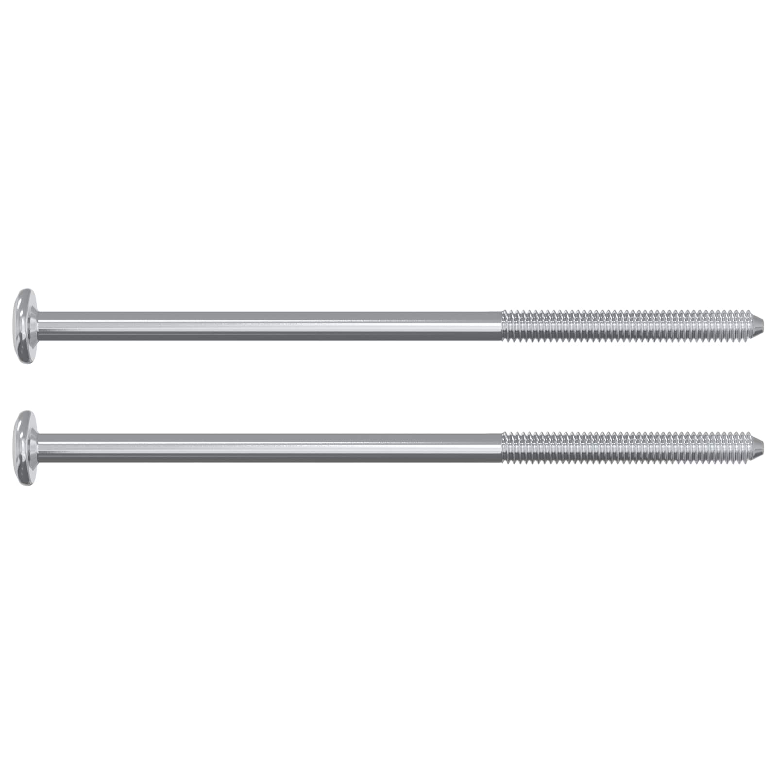 vidaXL Schraube 800 pcs Silber M6 x 120 mm Stahl
