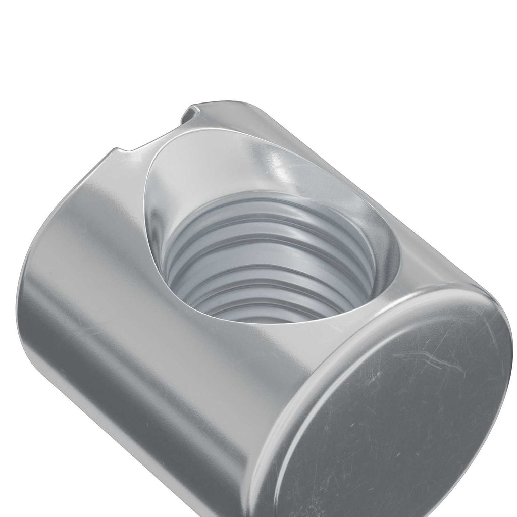 vidaXL Zylindermuttern 4500 pcs Silber M6 x 12 mm Metall