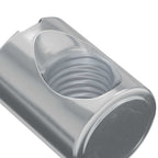 vidaXL Fassmutter 2 pcs Silber M6 x 13 mm Eisen