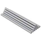 vidaXL Gewindestange 900 pcs Silber Stahl