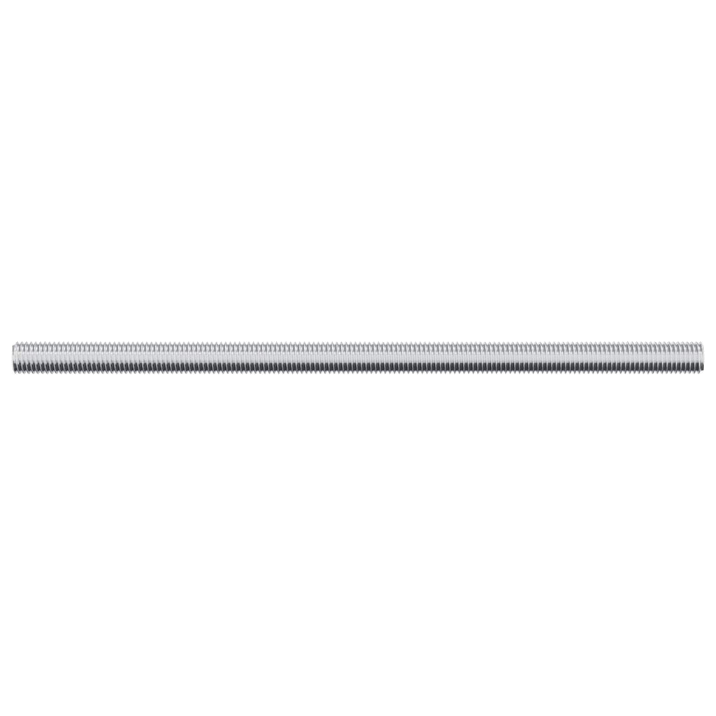 vidaXL Gewindestange 900 pcs Silber Stahl