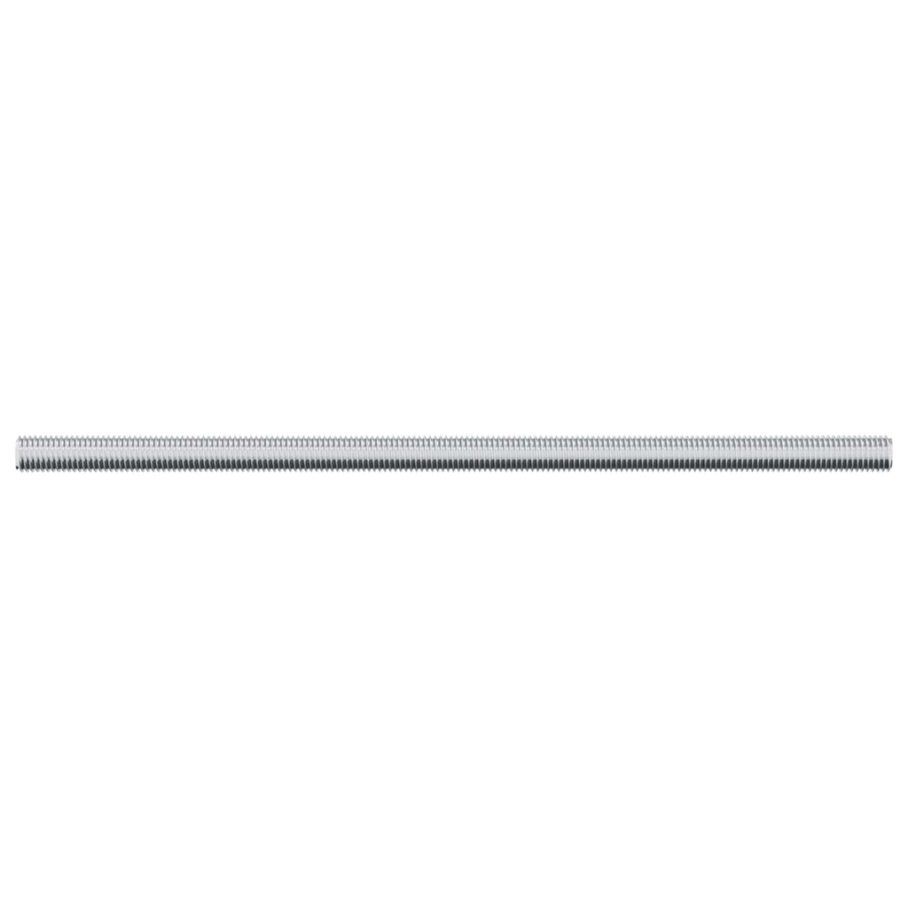 vidaXL Gewindestange 800 pcs Silber Stahl